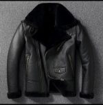 RAF BIKER SHEEP SKIN PILOT FLYING COAT JACKET