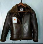 100% Genuine Leather jackets with shearling Fur - Image 2