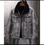 100% Genuine Leather jackets with shearling Fur - Image 4