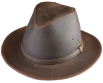 Don Leather Safari Hat - Image 2
